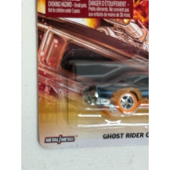 Hot Wheels Ghost Rider Dodge Charger Pop Culture Real Riders 2021 MOC - Picture 3 of 4